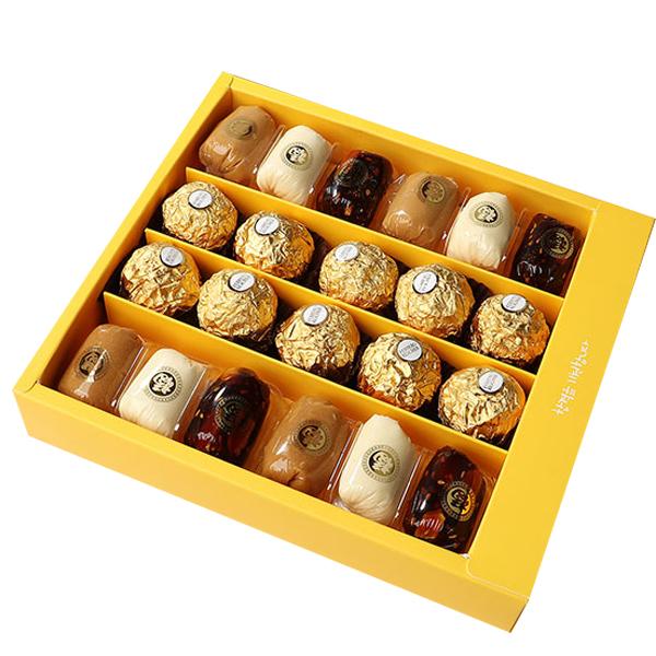 合格希望 合格念願 合格飴 45g x 4p + ペレロシェチョコレート 12.5g x 10p 修学能力試験ギフトセット11号 합격소망 합격염원 합격엿 45g x 4p + 페레로로쉐 초콜릿