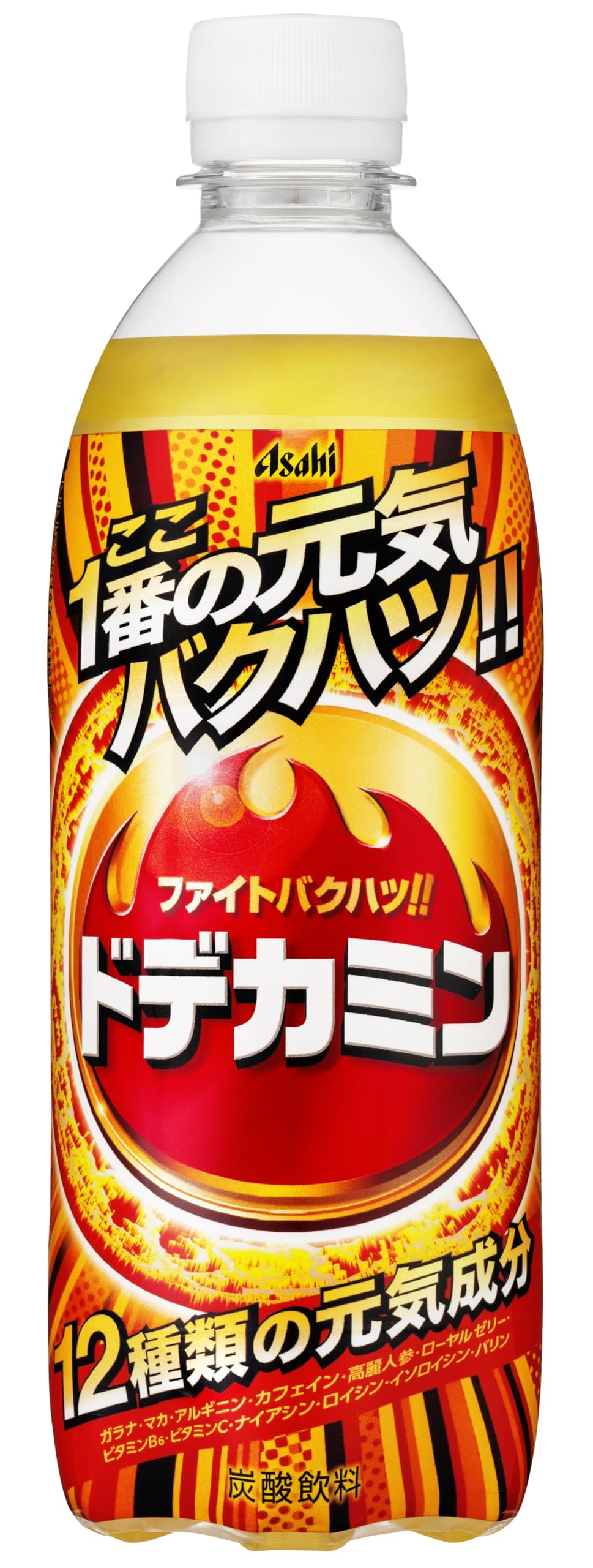 ドデカミン アサヒ飲料 500ml×24本 [熱中症対策設計][エナジー]