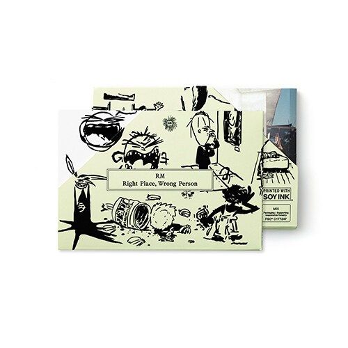 [未開封新品] [Weverse Albums ver.] [RM] アルエムソロ2集 ウィーバース版 Right Place, Wrong Person