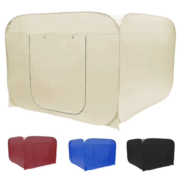 非常用テント 防災テント ポップアップ 簡易テント 屋内テント メッシュ天井 200x200x160cm ###防災テントGRZP-###