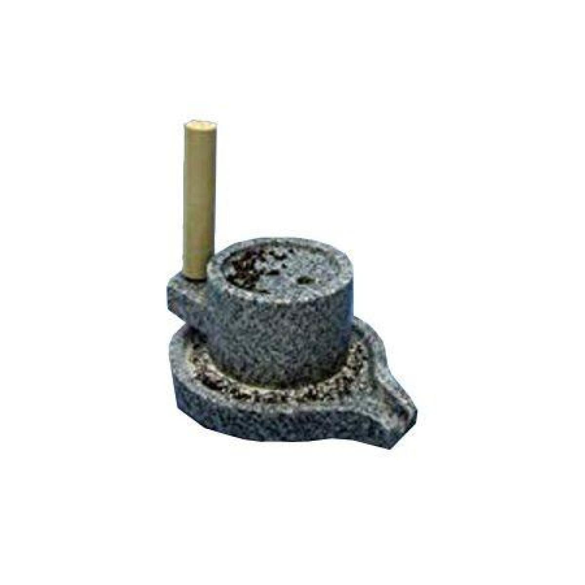 ナガノ産業 みかげ石 ミニ茶臼 13号 小型 2341 うどん 蕎麦 そば 米 穀物 粉砕 石臼 ひき臼 御影石 ミニ 小さめ 豆挽 ミル 豆挽き コーヒーミル