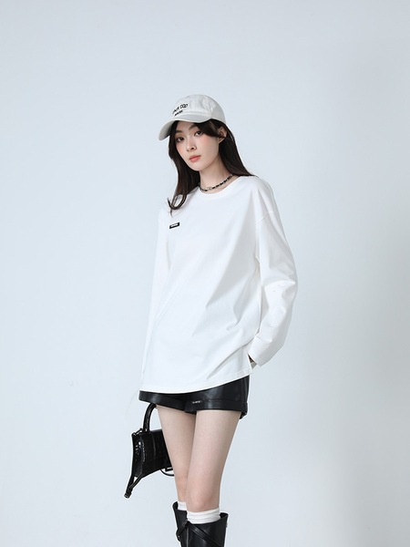 LIERKISS 新疆長繊維コットン Tシャツ