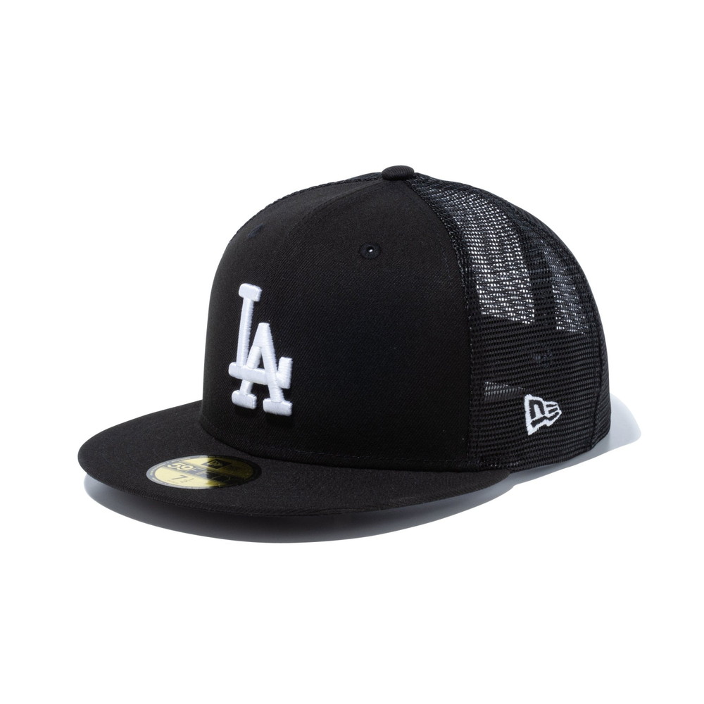 ニューエラ NEW ERA 59FIFTY トラッカー ロサンゼルス・ドジャース ブラック ホワイト 14525155