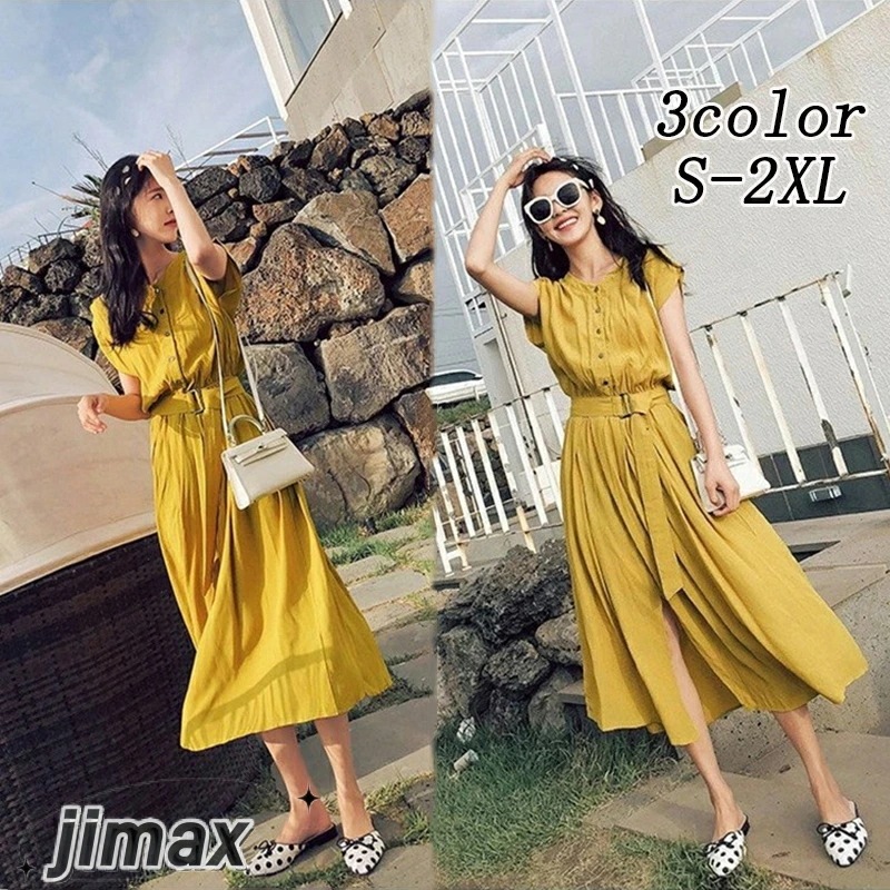 在庫一掃 ワンピース 夏 レディース vネックノースリーブ マキシワンピース aライン 黒ワンピース 体型カバー 春 秋 きれいめ ロング プリーツスカート ロングワンピース カジュアル オシャレ シ