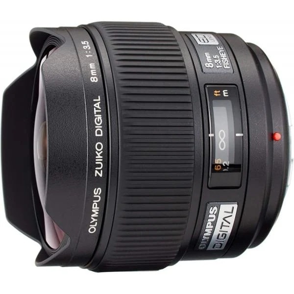 【中古】オリンパス OLYMPUS 対角線魚眼レンズ ZUIKO DIGITAL ED 8mm F3.5 Fisheye