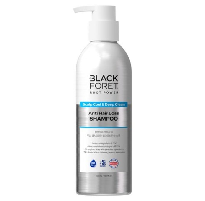 BLACKFORET ルートパワー スカルプ クール＆ディープクリーン 薄毛予防シャンプー 500ml × 2本セット 57,752円