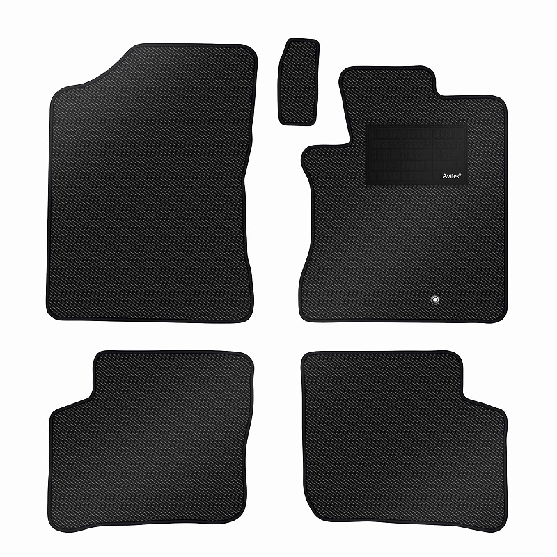 [防水マット]ダイハツ ミラジーノ L650S フロアマット [カーボン柄]