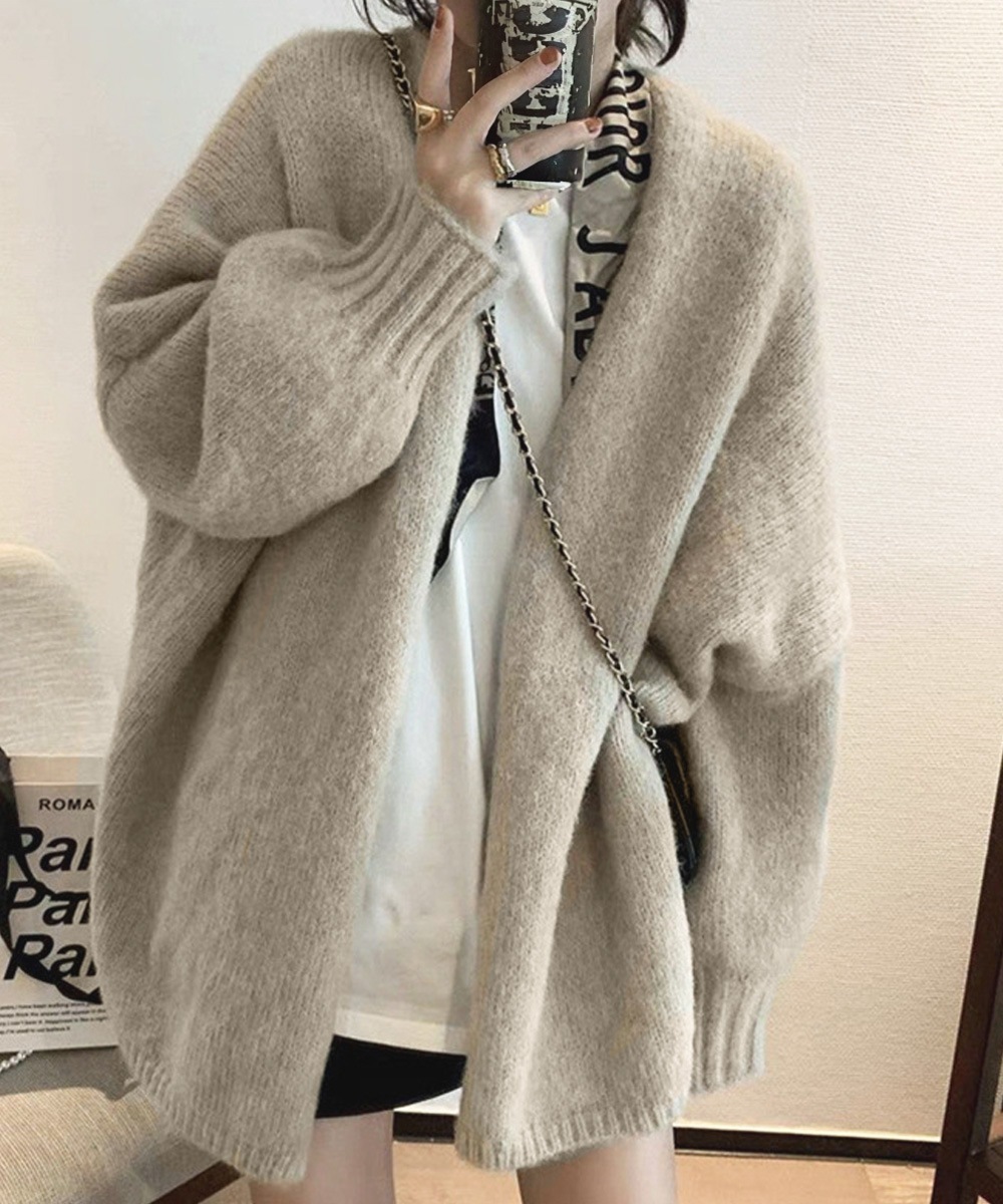 国内即納 トッパーカーディガン ニット 秋冬羽織り 99XXFS-001