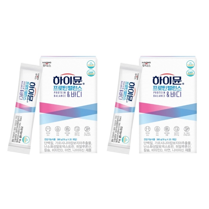 [BTSジョングクPick] ハイミューン プロテイン バランスアンドボディ スティック 19g x 40p