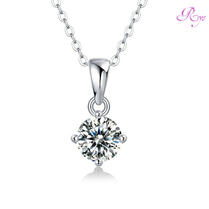 【ギフト対応】 ネックレス レディース Silver925 モアッサナイト シルバーネックレス シルバー RYS 送料無料 ギフト 誕生日 プレゼント バレンタイン 彼女 妻