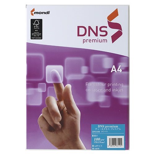 （まとめ買い）伊東屋 コピー用紙 DNS premium A4 100g/m2 500枚 DNS501 [x3]