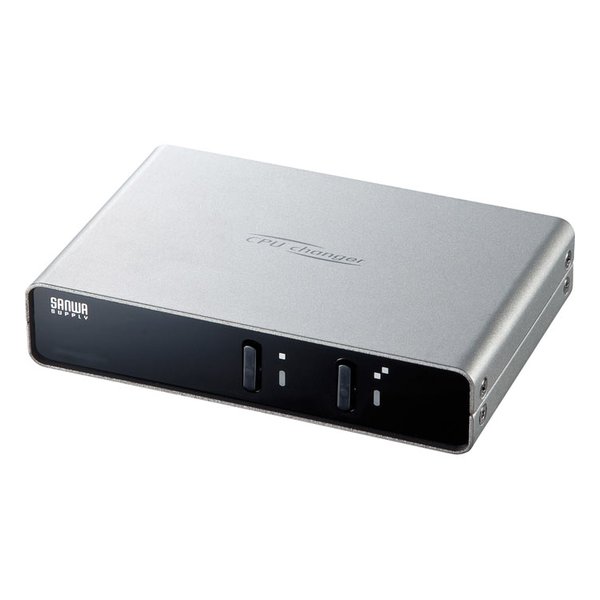 パソコン自動切替器 2:1 SW-KVM2LPN2