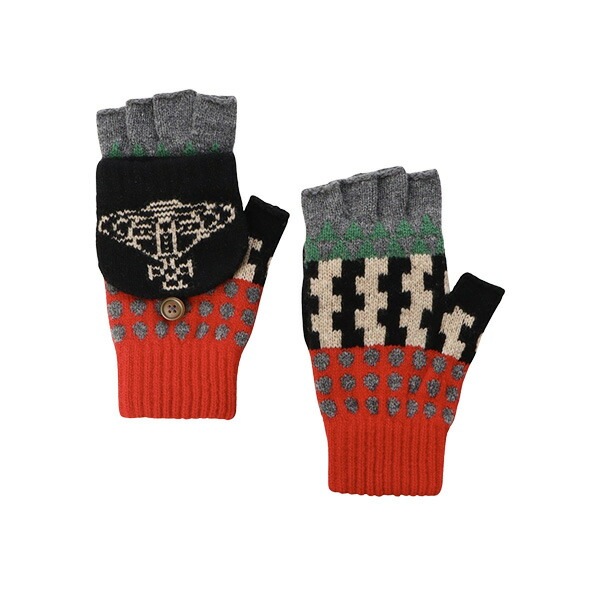 レディース 手袋 FLAGS フード付き手袋 4121VW240