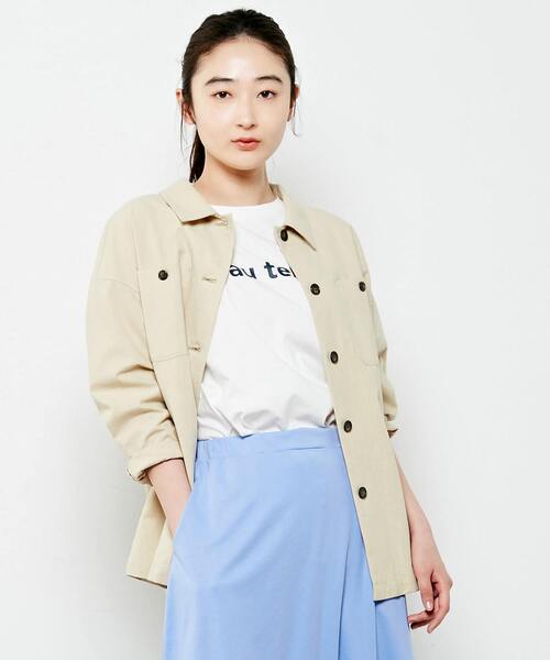 ジャケット カバーオール 「大人のカジュアルスタイルを格上げしてくれるカバーオール」 レディース