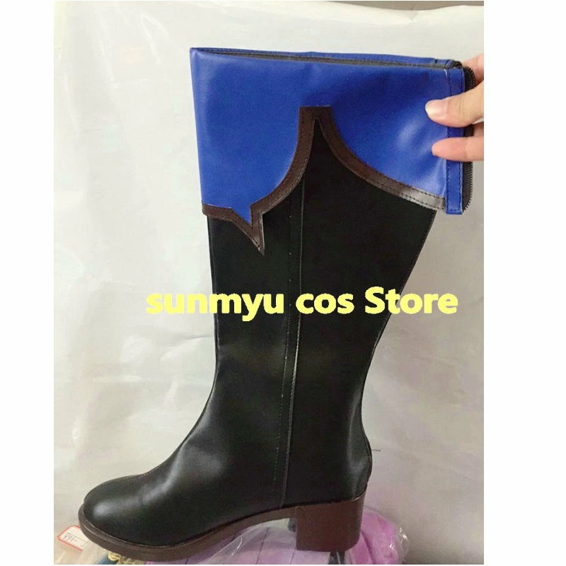 モンスターストライク　ダルタニャン コスプレ靴 ブーツ