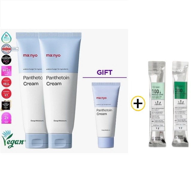 [NEW] パンテトイン クリーム 80ml x 2 [+クリーム 20ml +Gift (VT リドルショット アンプル 2ml X 2個) ]