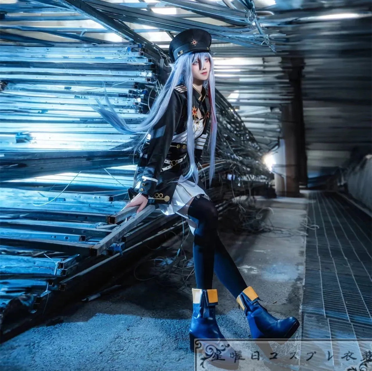 128686―エイティシックス 6 -Eighty Six レーナ コスプレ衣装 激安 アニメ コスチューム 仮装 コスプレ