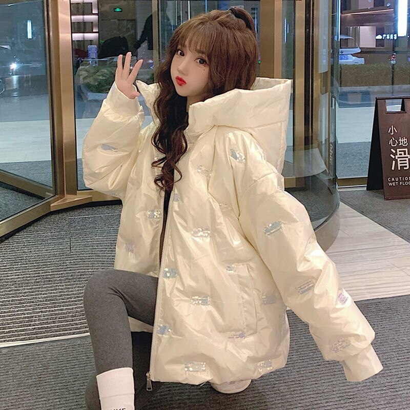 冬アウター裏起毛ファッション ダウンジャケット ジャケット 冬アウター ジャケット フリースで決まり！ 冬アウター キルティングコート 今年のダウンジャケット