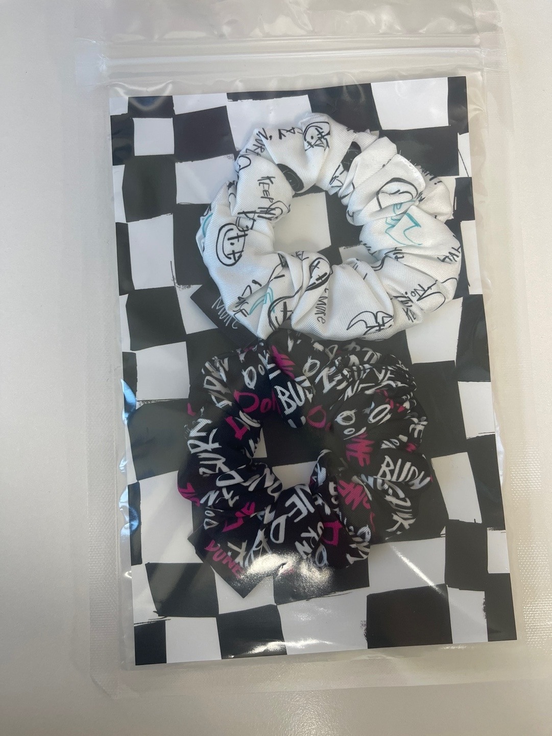 BTS J-HOPE OFFICIAL JACK IN THE BOX SCRUNCHIE SET