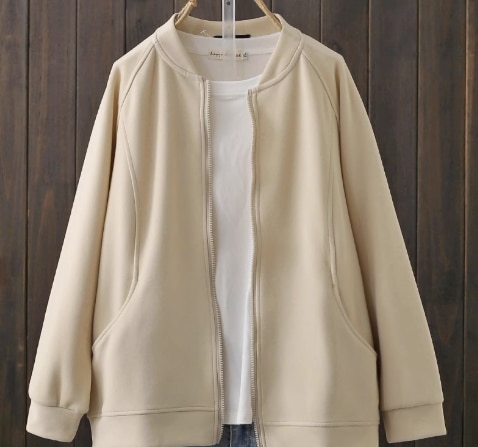 レディース ジャケット 上着 ショート 長袖 中厚手 かわいい 大人可愛い シンプル カジュアル こなれ感 ラフ ヴィンテージ ラブリー キュート 都会的 クラシカル カントリー ナチュラル ママ