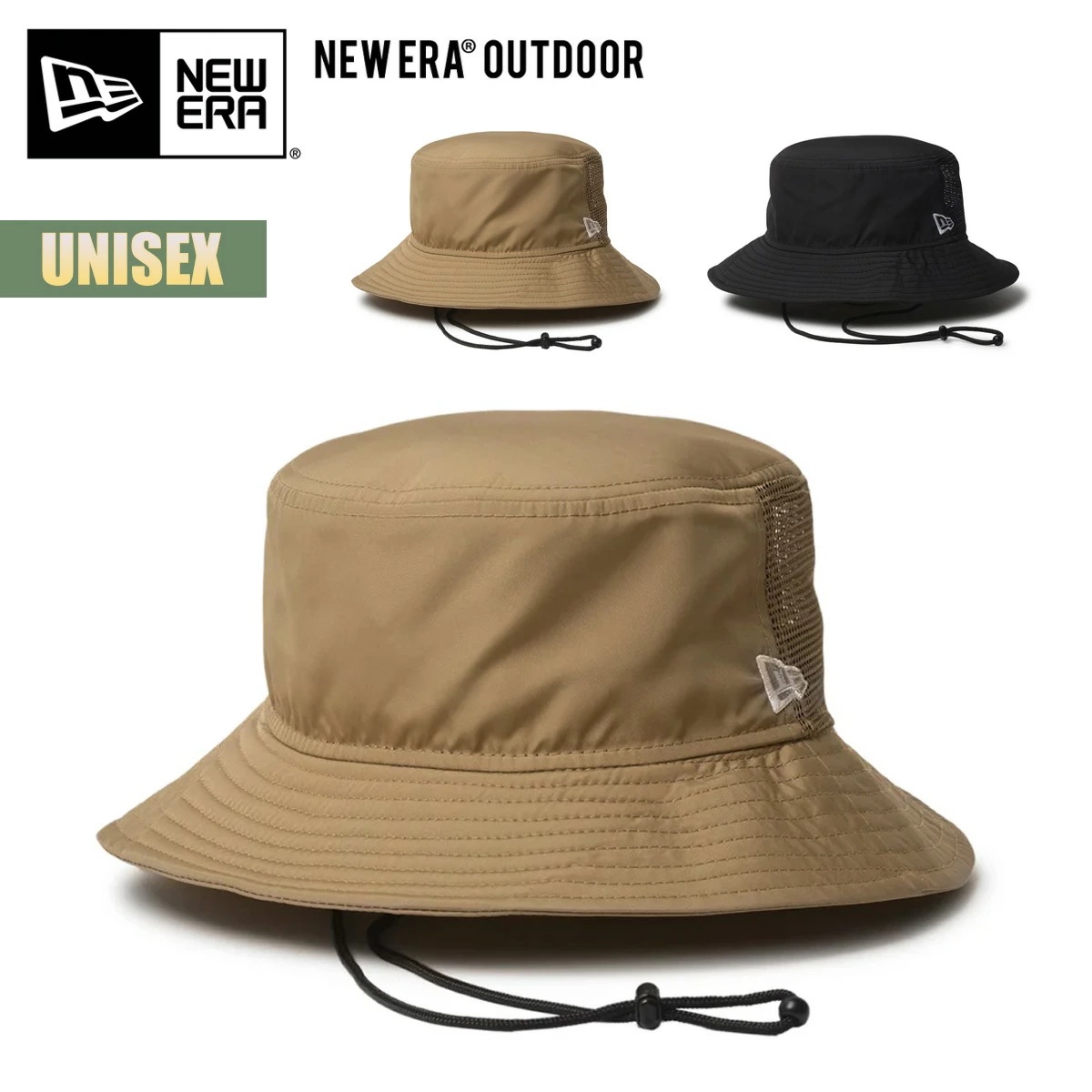 アウトドア ハット 帽子 アドベンチャーライト Utility Collection Tech Surf カジュアル シンプル 軽量 撥水 紫外線カット あご紐 手洗い ユニセックス カーキ ブラック