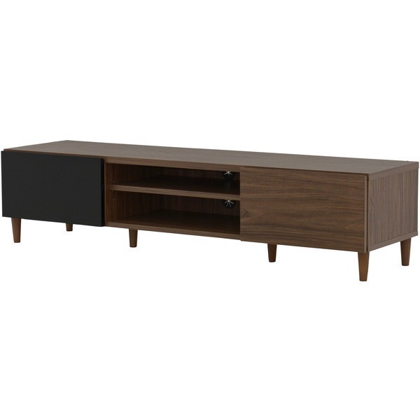 HM35-150L BR アイボリー／ブラウン HELM（ヘルム） [テレビ台 ローボード(150cm幅)] メーカー直送