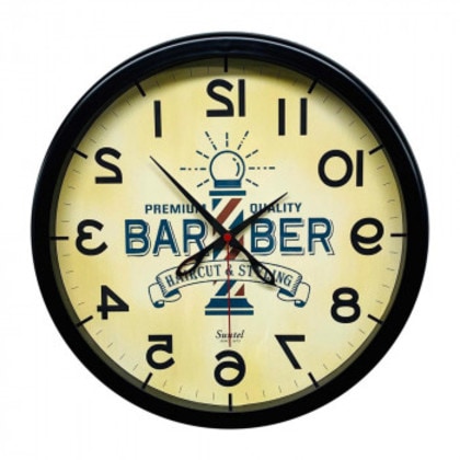 さんてる 日本製 逆転時計 逆転(BARBER) アメカジ 6000 ブラック SQ08-BK