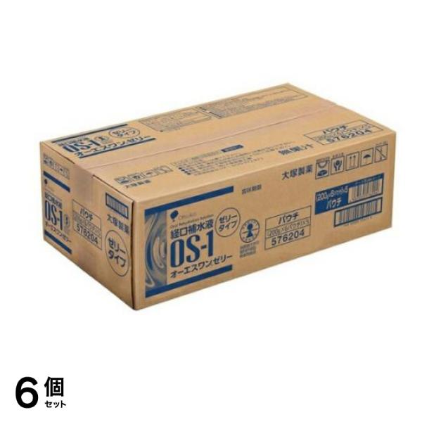 経口補水液 OS-1 オーエスワン ゼリー 200g× 30袋入 6個セット