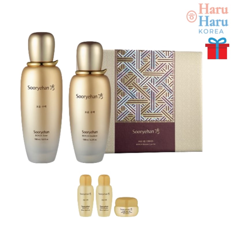 【BEST 企画商品】保潤 基礎化粧品 2種セット/韓国コスメ 化粧水 乳液/保湿 栄養 弾力ケア/肌バリア/ツヤ肌 高保湿 スキンケアセット/しわ トーンアップ/ 化粧水乳液セット