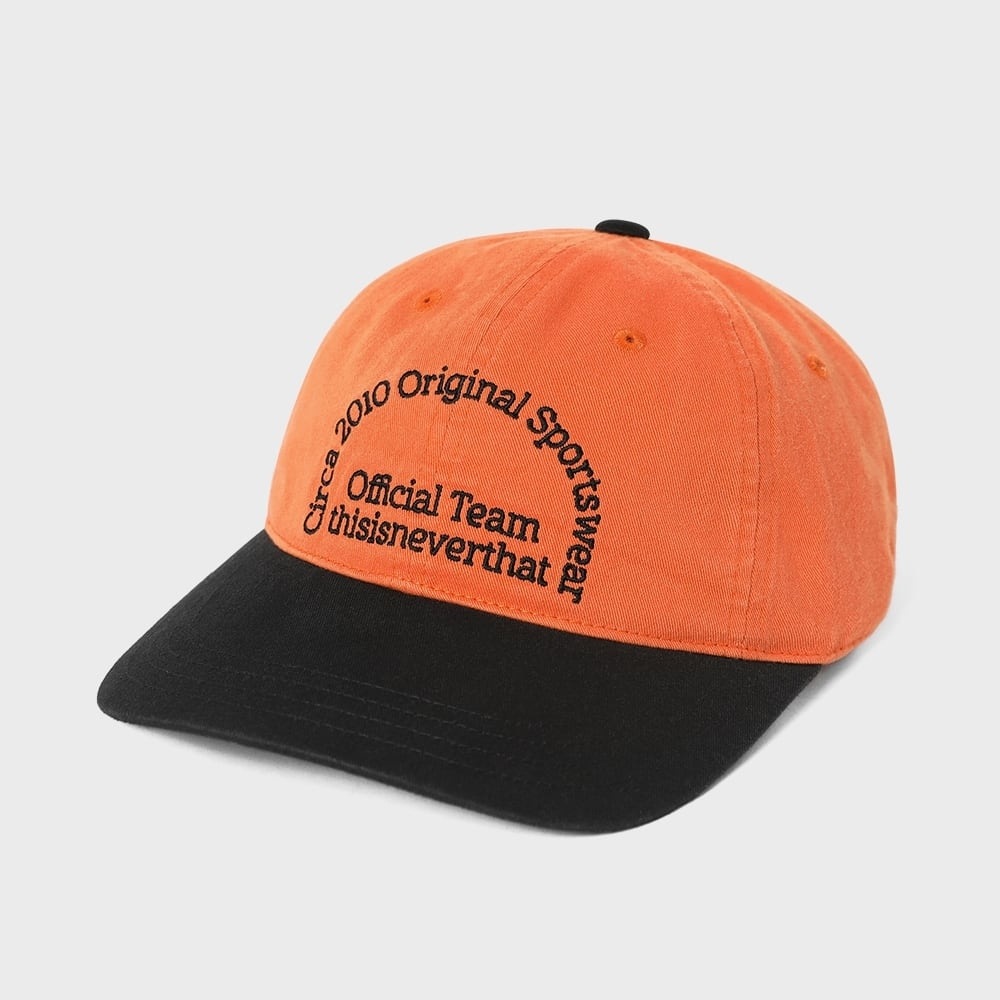 ディス・イズ・ネヴァー・ザット TNT チームキャップオレンジ/ブラック