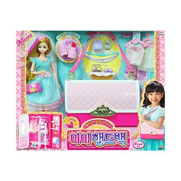 ミミワールド ミミ ハンドバッグ ピンク