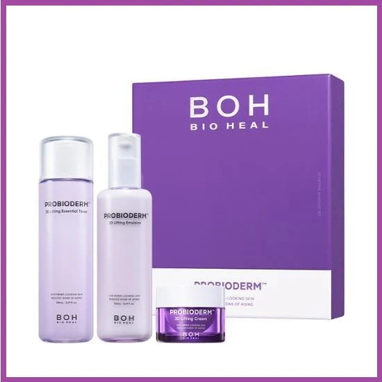 【正規品】 フロハイオターム 3D リフティング スキンケア 3種企画（エッセンシャル トナー 150ml + エマルジョン 150ml + クリーム15ml )