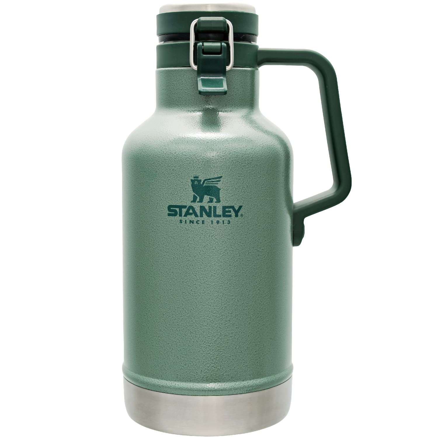 STANLEY(スタンレー) クラシック真空グロウラー 1.9L グリーン 氷入れ 炭酸飲料 ビール 保冷 キャンプ 食洗機対応 01941-076 (日本正規品)