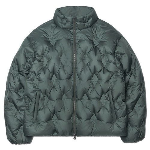 【NOMANUAL】 L.S SHORT DOWN JACKET : DEEP KHAKI