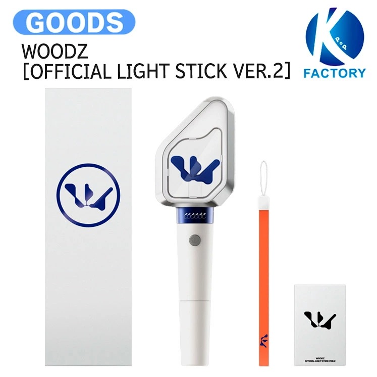 国内発送 WOODZ [ OFFICIAL LIGHT STICK VER.2 ] / ウッズ / 公式グッズ / 予約商品