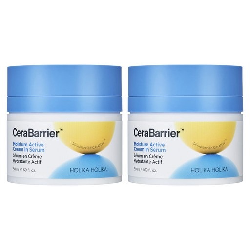 セラベリアモイスチャーアクティブクリームインセラムエッセンス 2個 50ml 集中保湿 ハリケア