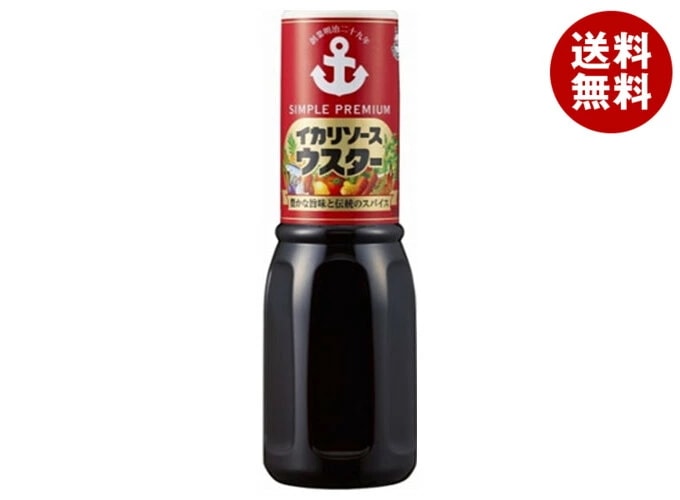イカリソース ウスターソース 500mlペットボトル×20本入×(2ケース)