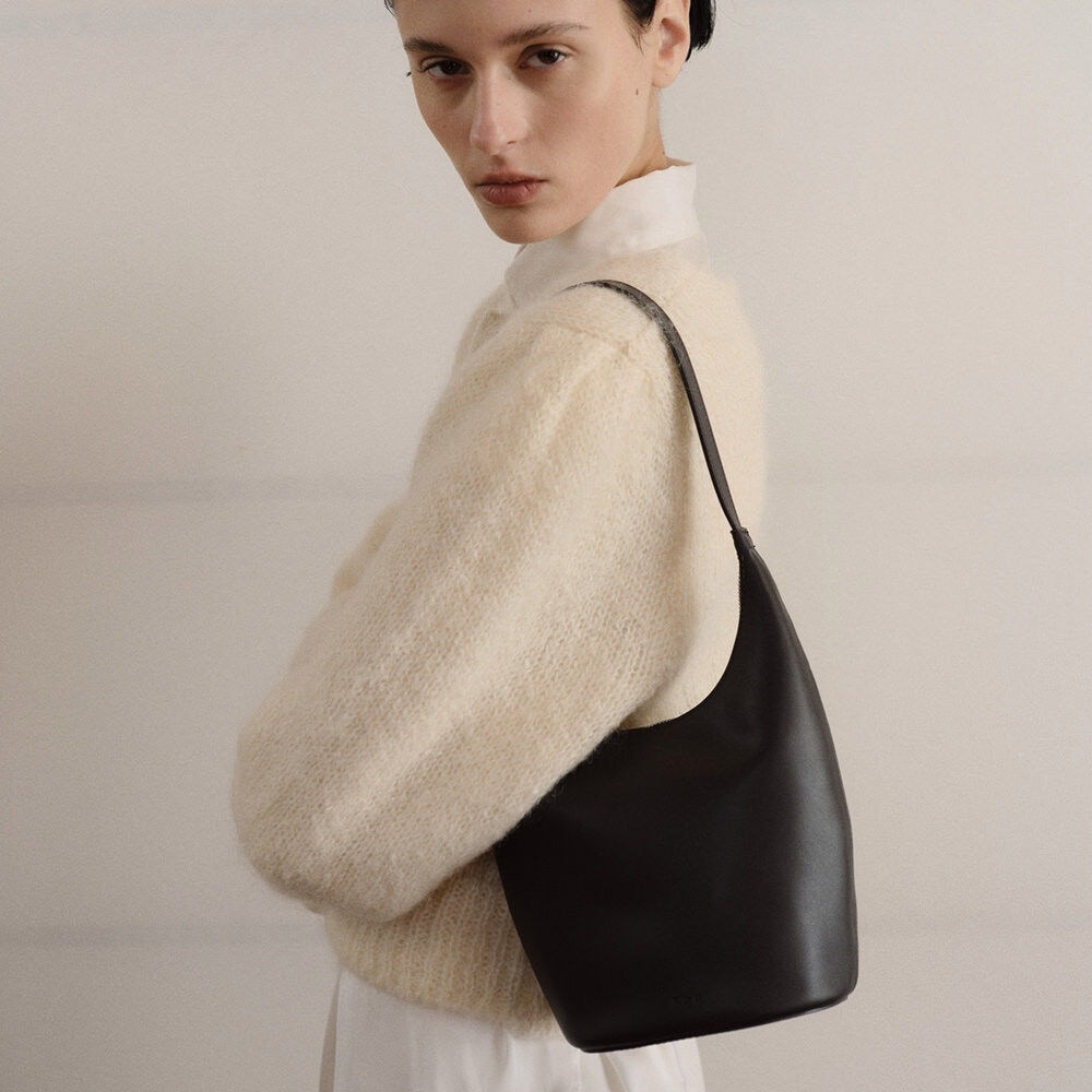 ROSEOUL ミニアラウンドホーボーバッグアンバー