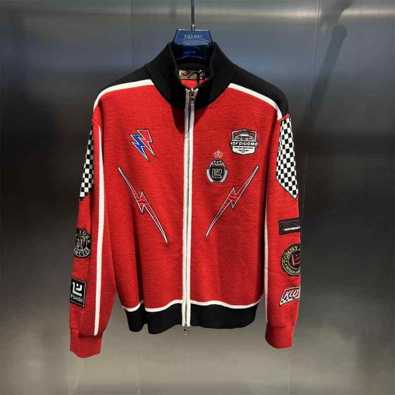 秋冬 コーデ メンズ 服 シンプル ファッション オシャレ 大人 かっこいい 大きいサイズ ストリート 紳士服 ウール カーディガン カラー ブロック ニット ジャケット ジャカード セーター