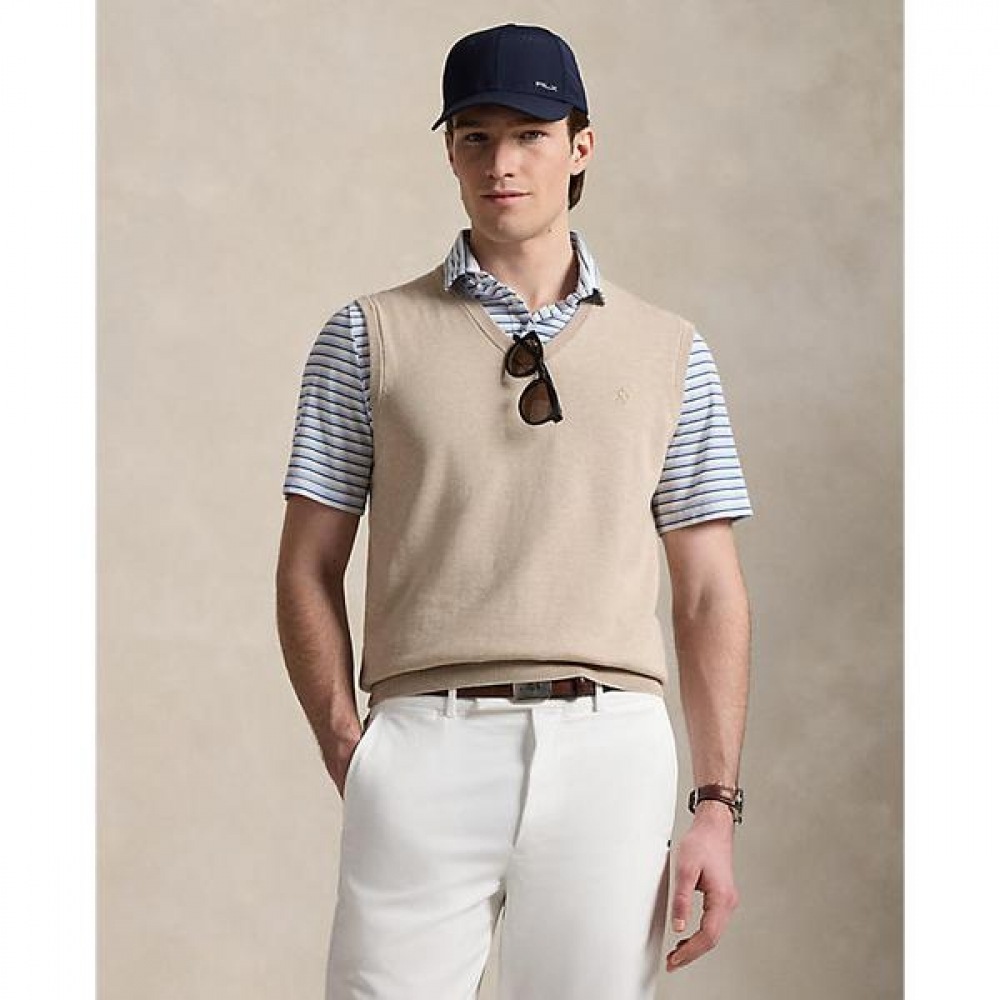 ポロ ゴルフ メンズ パフォーマンス コットン ブレンド セーター ベスト MNPGSWE1CM20031250