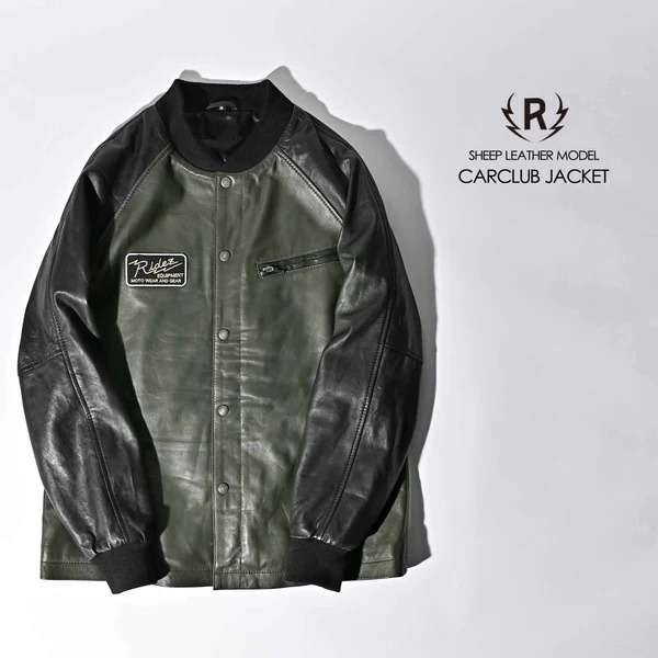RIDEZ RLJ223 CARCLUB JACKET OLIVE XL ジャケット 21,602円