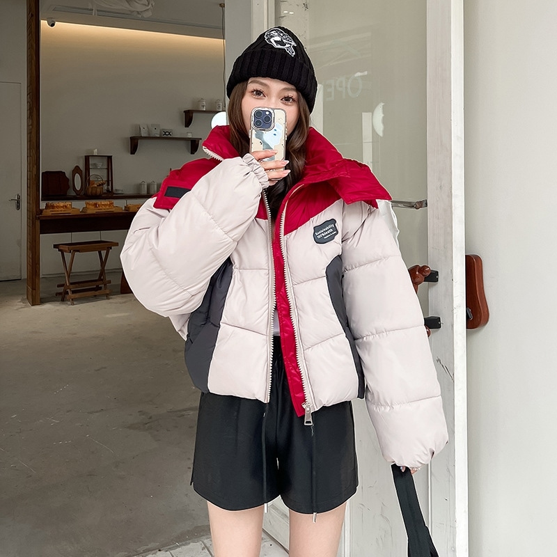 冬アウター 韓国ファッション ダウンジャケット 綿服 加厚 綿ジャケット アウター レディース ゆったり 個性 保温 防寒中綿ダウンコート中綿ジャケット人気ボアアウター