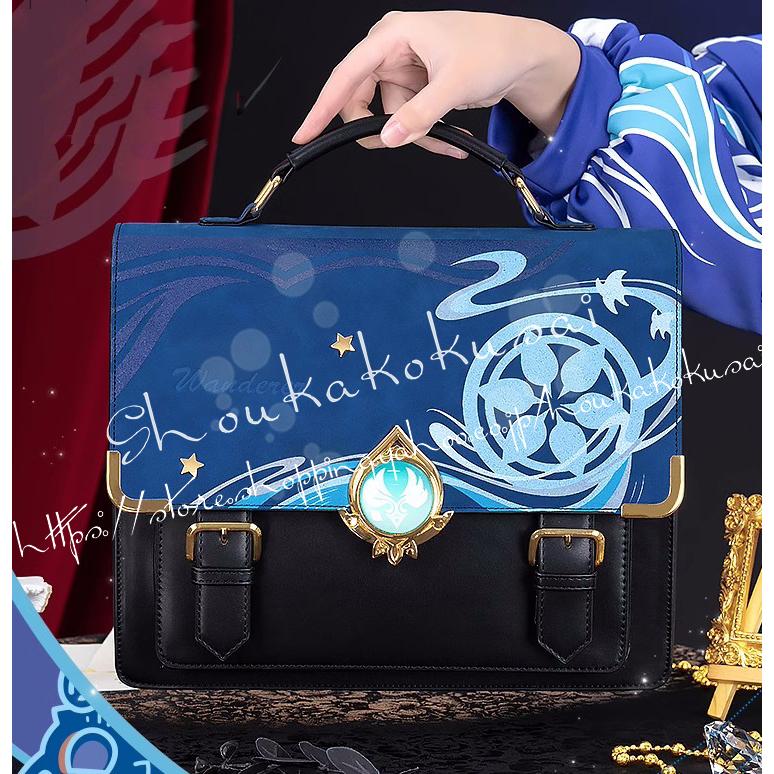原神 げんしん 放浪者 ほうろうしゃ 周辺 手提げバッグ ショルダーバッグ リュックサック 斜め掛けバッグ 日常 通勤 レザー 痛バ 痛バッグ