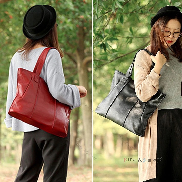 【！大容量】本革 牛革 トートバッグ レディース メンズ トート バッグ 手提げバッグ ビジネス 通勤 プレゼント ギフト