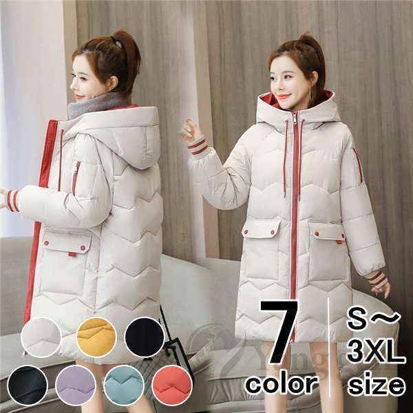 M 防寒 あたたかい ミディアム ダウンアウター XXXL 温かい コート おしゃれ シンプル レディース アウター XL カジュアル シルエットきれい 秋冬 ダウンジャケット L 軽い 冬服 お