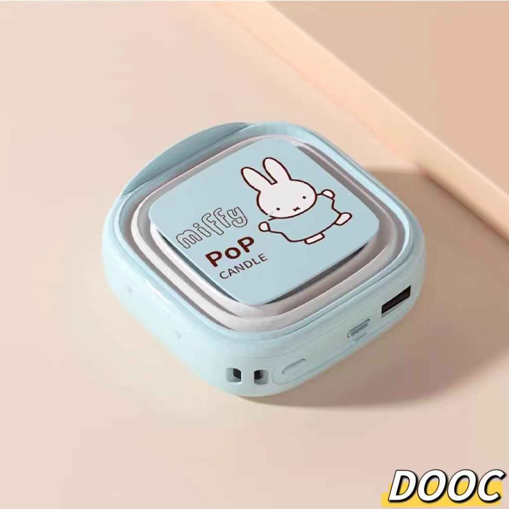 ミッフィーUSB 高速充電器 10000 mAh PD 20W ワイヤレス充電パワーバンク 最大10Wのワイヤレス高速充電 常夜灯ブラケットワイヤレス充電器