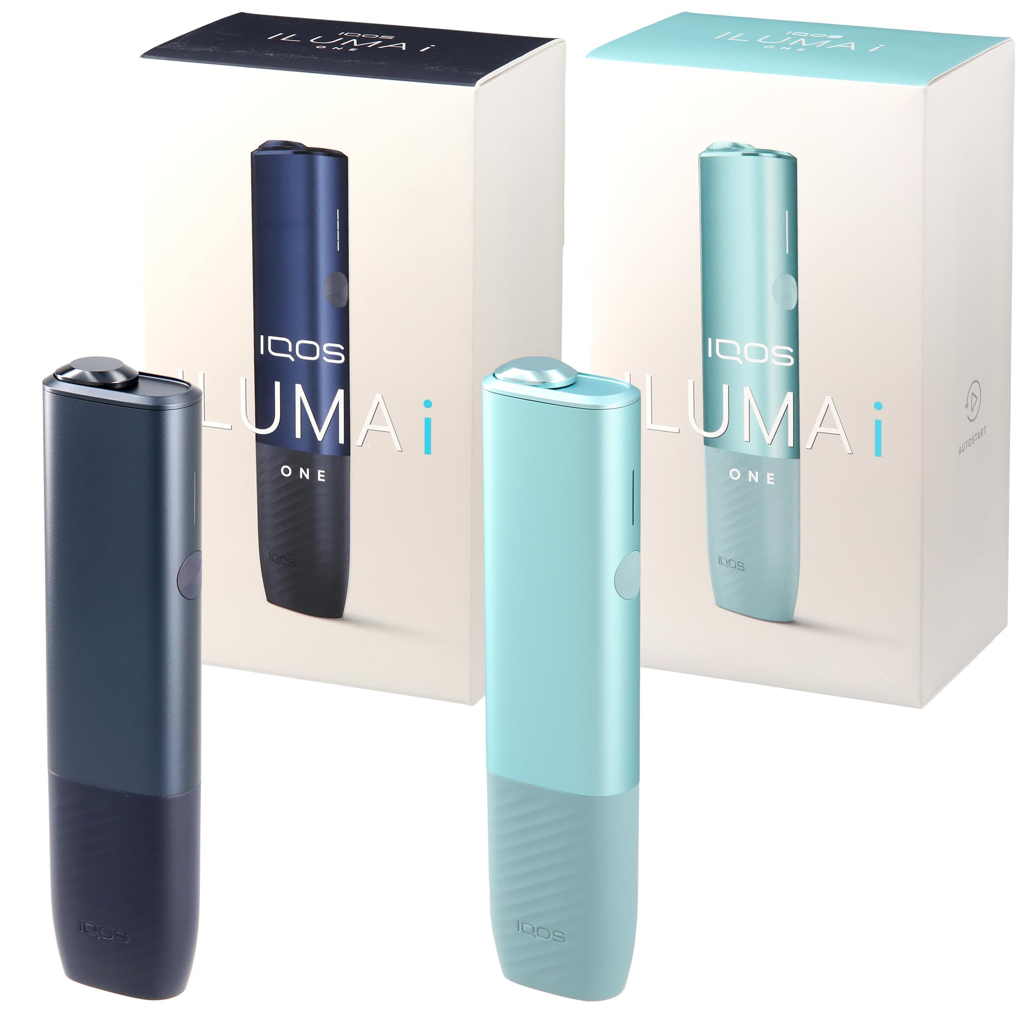 【２個セット】イルマ アイ ワン NEW イルマアイワン 【最新型パッケージ】 ア イ コ ス ILUMA i one midnightblack & breezeblue 【正規品 製品未登録】電子