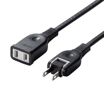 他サイト： サンワサプライ　電源延長コード　TAP-EX2110BKの商品画像
