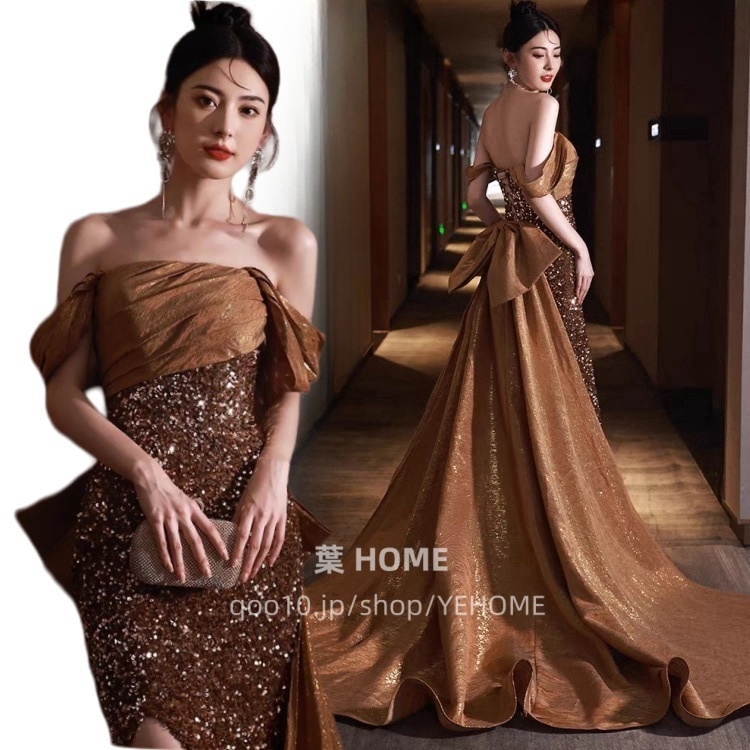 パーティードレス ウエディングドレス カラー 結婚式ドレス 二次会 レーンライン 花嫁 フォトウエディング ビーチフォト 前撮り 後撮り 披露宴 トレーンドレス Aライン パーティードレス