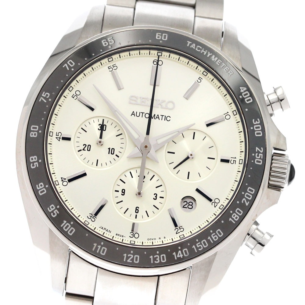 セイコー SEIKO SDGZ005/8R28-00S0 ブライツ クロノグラフ50周年記念限定 デイト 自動巻き メンズ 箱付き_880310【中古】 100,200円